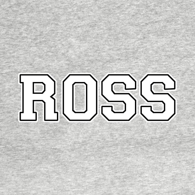 SPUN Name Shirt ROSS by haegifrq